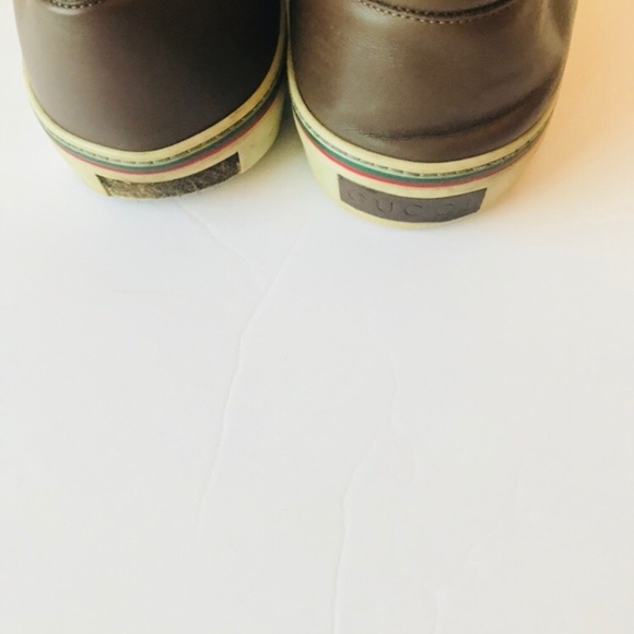 Gucci Men’s slip sneakers size 14G - Picture 5 of 8